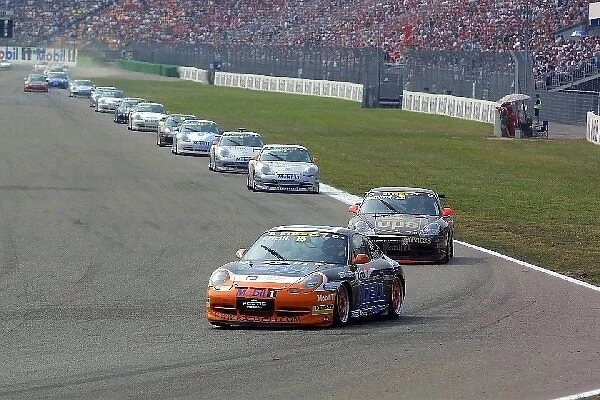 Porsche Supercup: DIGITAL IMAGE: Porsche Supercup, Hockenheim 29 July 2001