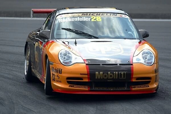 Porsche Supercup: Race winner Mike Rockenfeller UPS Porsche Junior Team