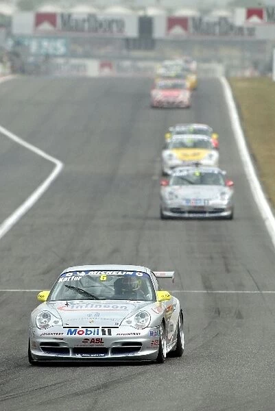 Porsche Supercup: Race winner Pierre Kaffer Infineon - Team Farnbacher