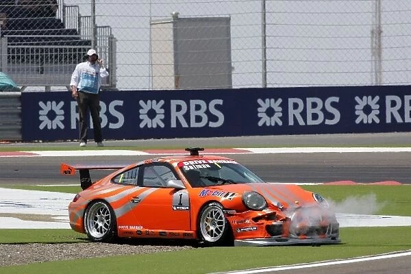 Porsche Supercup: Salman Al-Khalifa Porsche AG retired during the race