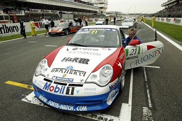 Porsche Supercup: Spanish Grand Prix, Barcelona, 28 April 2002