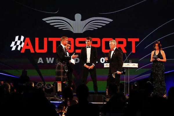Portrait. 2017 Autosport Awards. Grosvenor House Hotel, Park Lane, London.