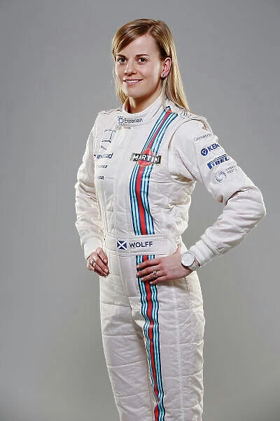 Portrait. Williams Martini Racing Launch.