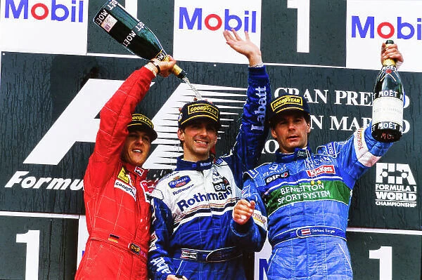 Portrait. 1996 San Marino Grand Prix. Imola, Italy