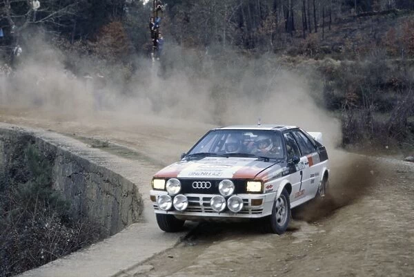 Portuguese Rally, Portugal. 3-6 March 1982: Michele Mouton / Fabrizia Pons, 1st position