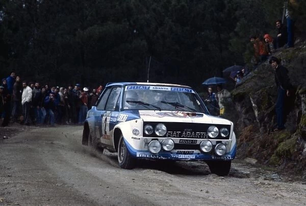 Portuguese Rally, Portugal. 4-9 March 1980: Markku Alen  /  Ilkka Kivimaki, 2nd position