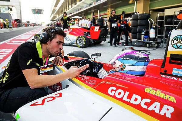 Practice. 2017 GP3 Series Round 8.. Yas Marina Circuit, Abu Dhabi, United Arab Emirates.