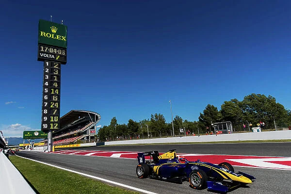 Practice. 2017 GP3 Series Round 1.. Circuit de Catalunya, Barcelona, Spain.