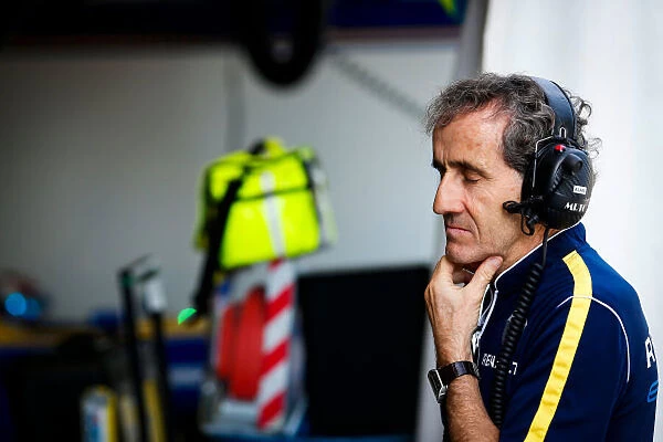 Practice Session. Alain Prost. Buenos Aires ePrix. Buenos Aires, Argentina