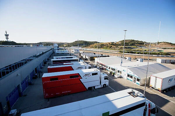 Preview. 2017 FIA Formula 2 Round 10.. Circuito de Jerez, Jerez, Spain.