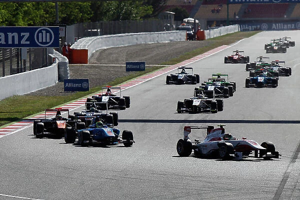 Race 1. 2015 GP3 Series Round 1. Circuit de Catalunya, Barcelona, Spain.