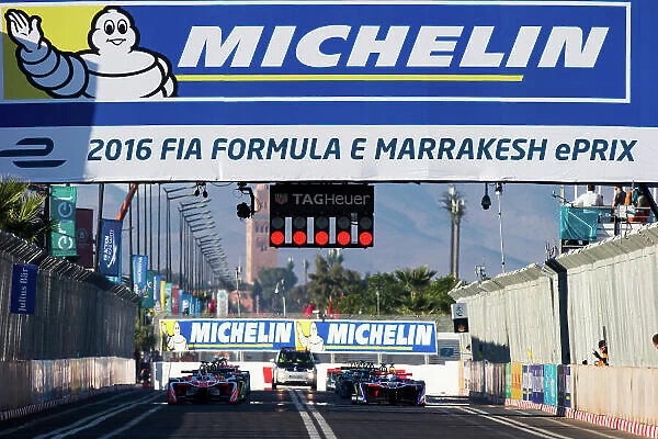 Race Two Grid Fe Formula E Marrakech