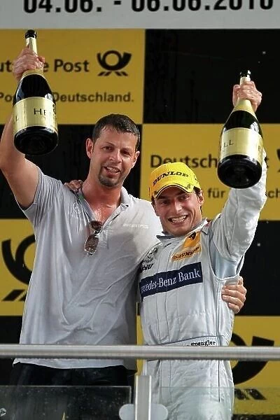 DTM. Race Winner Bruno Spengler (CDN), Mercedes-Benz Bank AMG