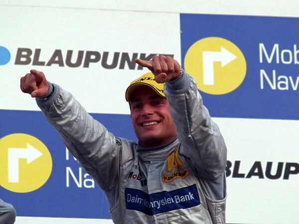 DTM. Race winner Bruno Spengler (GER) DaimlerChrysler Bank AMG-Mercedes C-Klasse 06