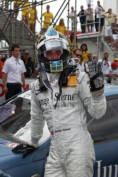 DTM. Race winner Jamie Green (GBR), Junge Sterne AMG Mercedes