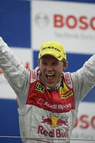 DTM. Race winner Mattias Ekstrom (SWE) Audi Sport Team Abt Sportsline Red