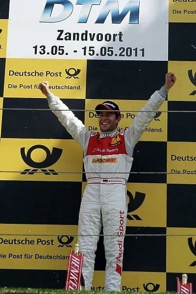 DTM. Race winner Mike Rockenfeller (GER), Audi Sport Team Abt Sportsline