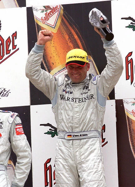 DTM. Race winner Uwe Alzen (GER). DTM Championship - Norisring, Germany - 8 July 2001