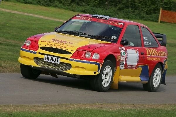 Rally Day Preview: Escort Rally Car: Rally Day Preview, Castle Combe, England