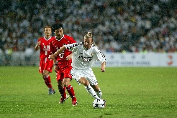 Real Madrid V China XI: David Beckham starred for Real Madrid by opening chances for Real Madrid to beat China XI 4-2 in Hong Kong