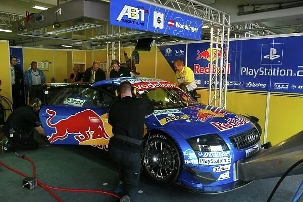 DTM. The Reb Bull sponsored ABT Audi DTM team.