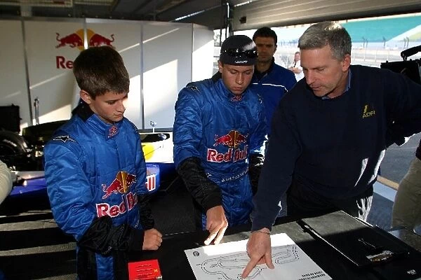 Red Bull US Driver Search: The drivers get advice from an ADR engineer