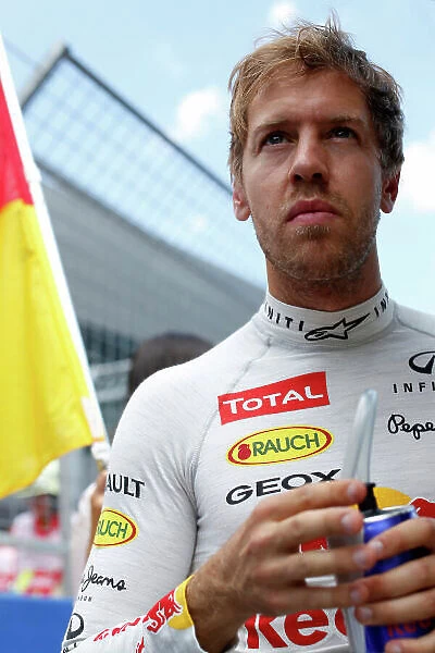 Red Bull Ring, Spielberg, Austria. Sunday 22 June 2014. Sebastian Vettel, Red Bull Racing. World Copyright: Alastair Staley / LAT Photographic. ref: Digital Image _R6T3975