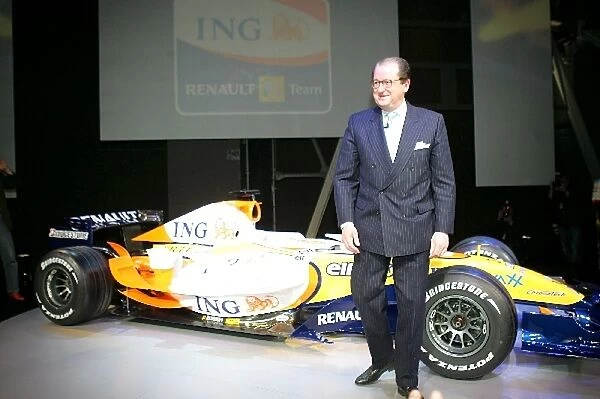Renault R27 Launch: Michel Tilmant, Chairman Executive Board of ING Group