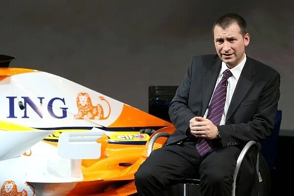 Renault R28 Launch: Rob White Renault Engine Director