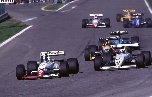 Roberto Moreno, Coloni SpA, race action: 1989 Portuguese Gp, Estoril