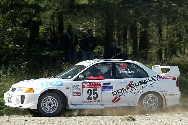 Roy White/Greg Shinnors. British Rally Championship