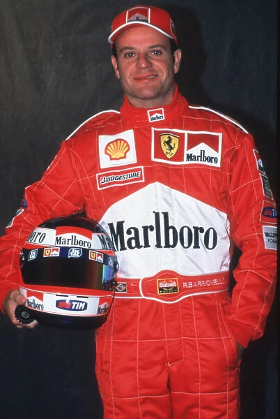 Rubens Barrichello - 2000 portrait