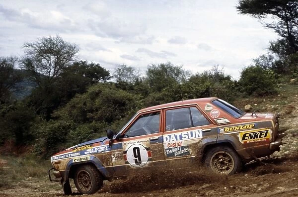 Safari Rally, Kenya. 12-16 April 1979: Shekhar Mehta  /  Mike Doughty, 1st position