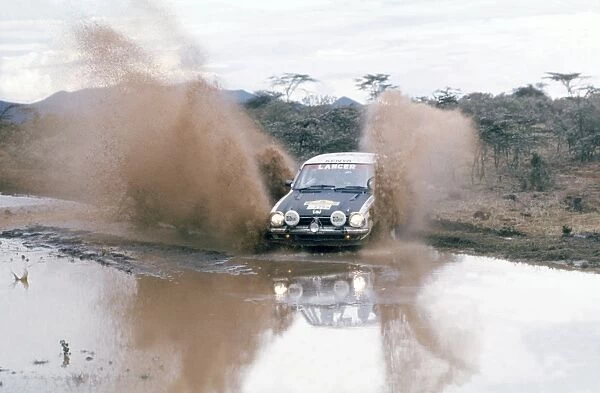 Safari Rally, Kenya. 7-11 April 1977: Joginder Singh  /  David Doig, 5th position