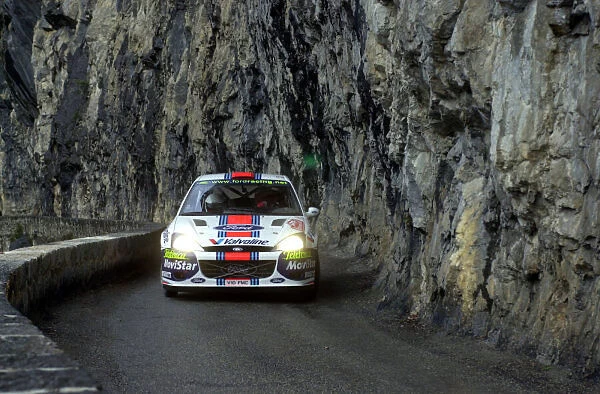 Sainz2. 2001 World Rally Championship.. Monte Carlo Rally, Monaco