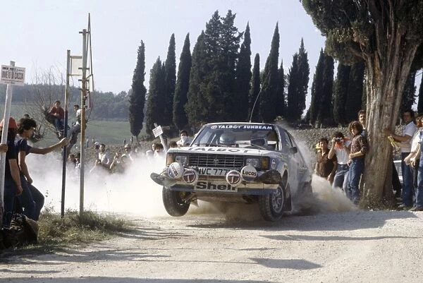 San Remo Rally, Italy. 5-10 October 1981: Henri Toivonen  /  Fred Gallagher, 2nd position