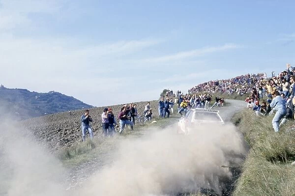 Sanremo Rally, Italy. 12-14 October 1992: Juha Kankkunen  /  Juha Piironen, 2nd position