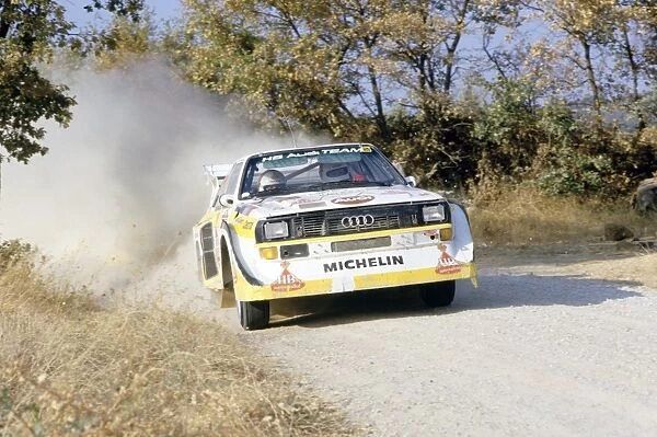 Sanremo Rally, Italy. 29 September-4 October 1985: Walter Rohrl / Christian Geistdorfer, 1st position