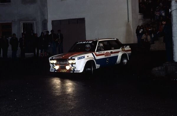 Sanremo Rally, Italy. 4-8 October 1977: Jean-Claude Andruet  /  Christian Delferrier, 1st position