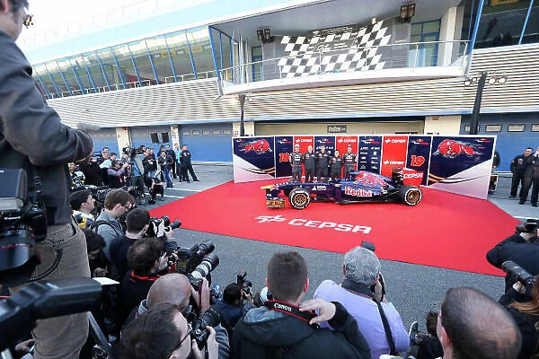 Scuderia Toro Rosso STR8 Launch, Jerez, Spain, Monday 4 February 2013