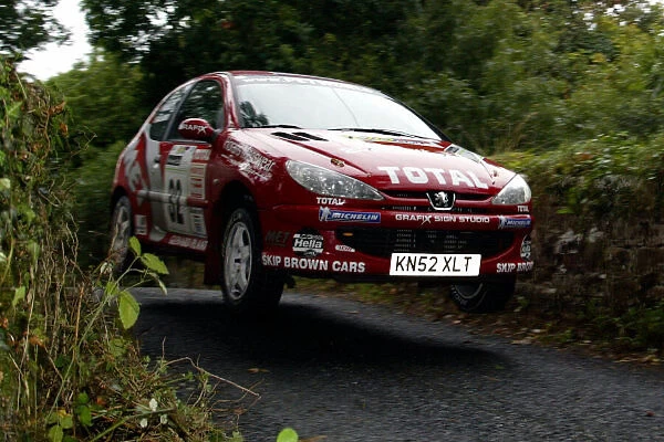 Shaun Gallagher  /  Richard Pashley. Ulster Rally 2003, 5th - 6th September 2003