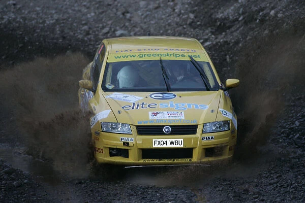 Shaun Woffinden 2004 Pirelli British Rally Championship Scottish Rally 11-12th June