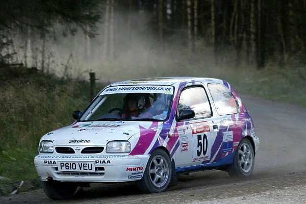 Shelly Taunt  /  Bob Stokoe. British Rally Championship, Trackrod Rally 27th-28th September
