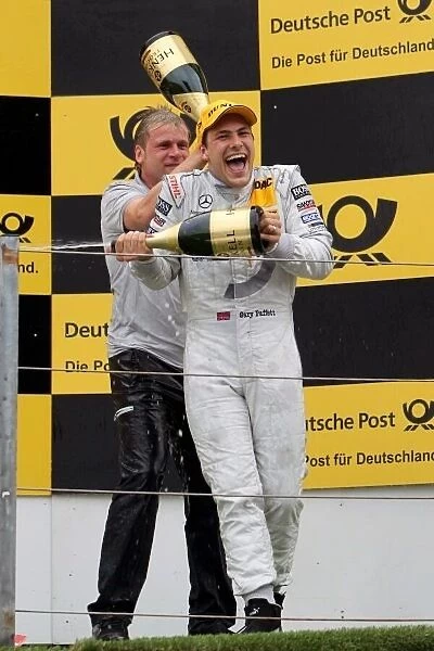 DTM. Shower of champage for race winner Gary Paffett (GBR), Salzgitter AMG Mercedes,