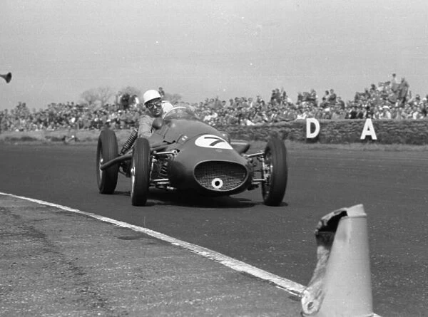 SILVERSTONE 1953 DAILY EXPRESS MEETING STIRLING MOSS DRIVING A COOPER ALTA PHOTO