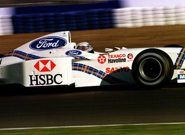 SILVERSTONE 31ST OCTOBER 1997 PAUL STEWART, SON OF 3 TIMES WORLD CHAMPION JACKIE