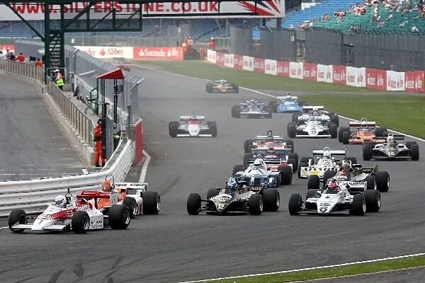 Silverstone Classic: FIA Thoroughbred GP cars race