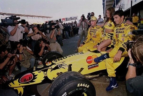 SPANISH GP 1998 BARCELONA MAY 1998 LEFT TO RIGHT RALF SCHUMACHER
