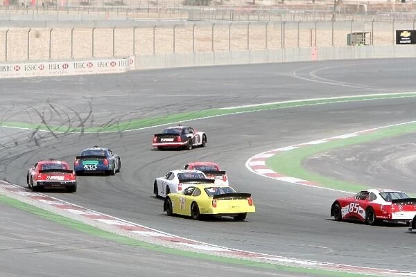 Speedcar Series: The start of the race: Speedcar Series, Rd1, Dubai Autodrome, Dubai, United Arab Emirates, 24-26 January 2008