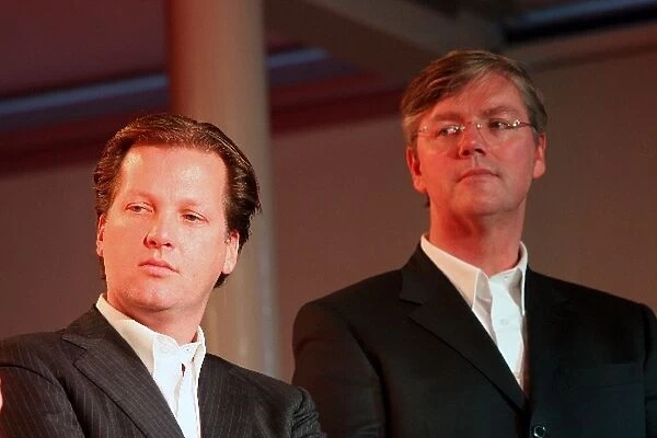 Spyker F8-VII Launch: Michiel Mol Spyker Team Owner and Victor Muller Spyker CEO